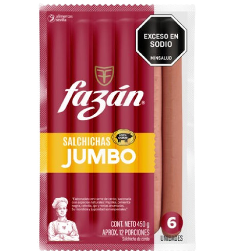 SALCHICHA FAIZAN 450G JUMBO